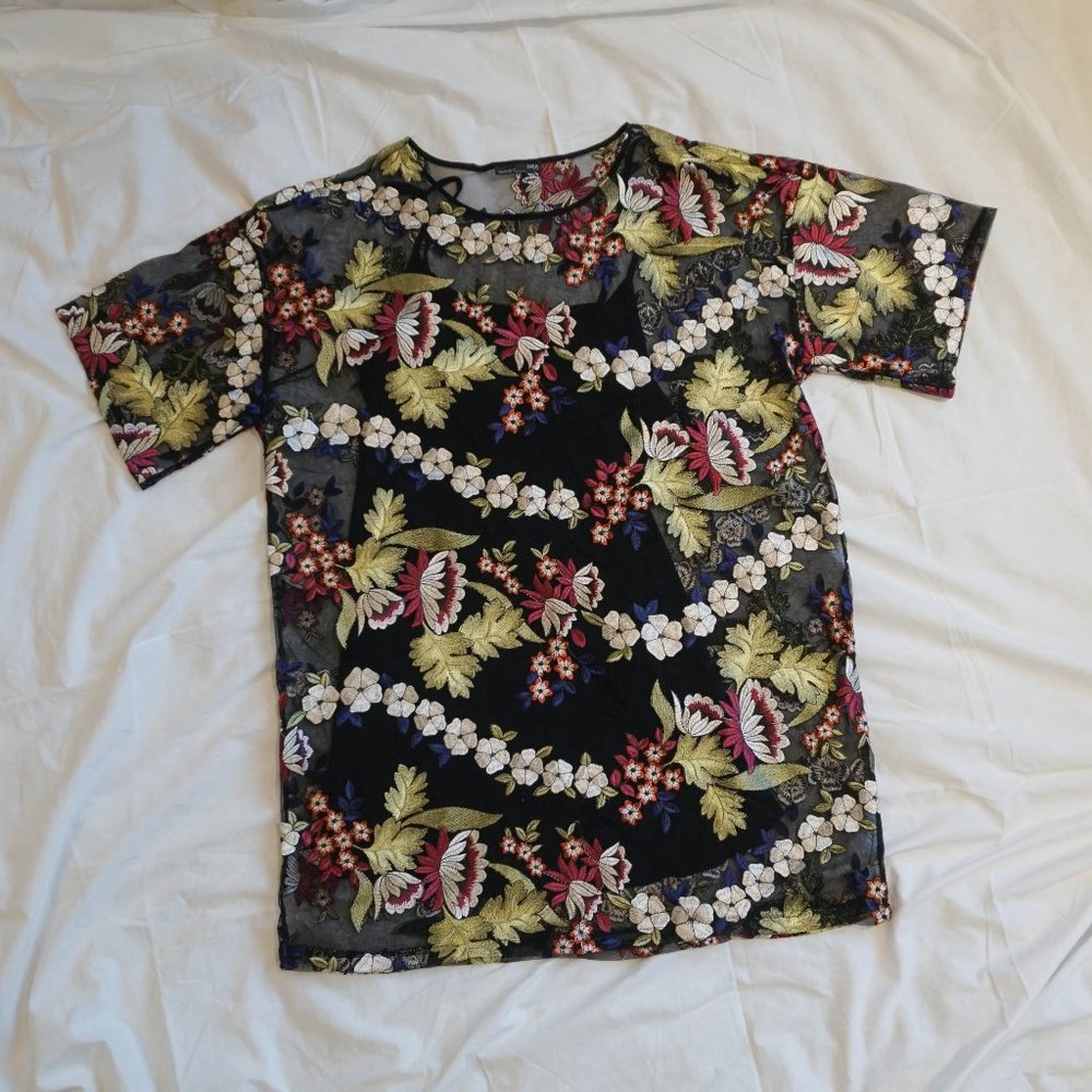 Zara Embroidered Dress